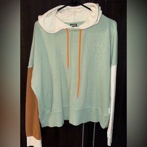 Star Wars Women’s Her Universe Mint and Cream Ahsoka hoodie.